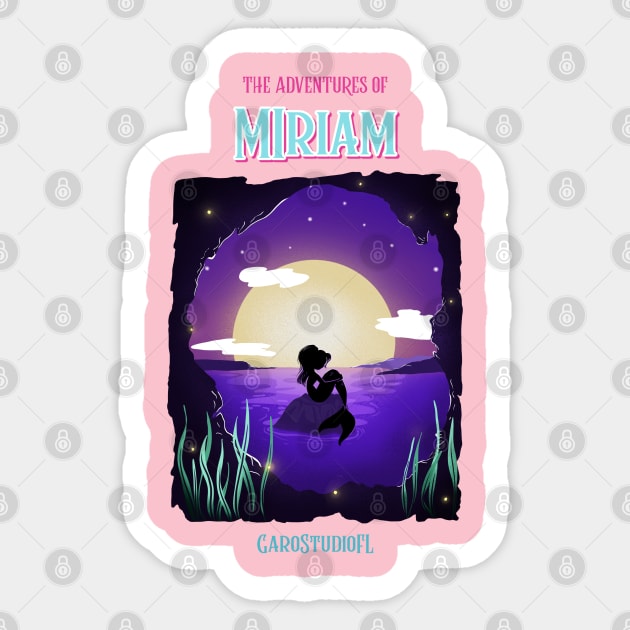 Adventure of Miriam Sticker by GaroStudioFL